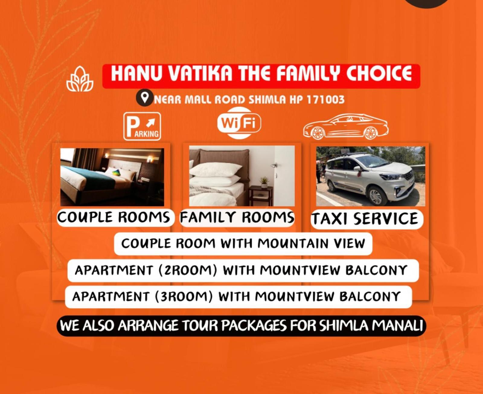 Hanu Vatika The Family Choice Шимла Экстерьер фото